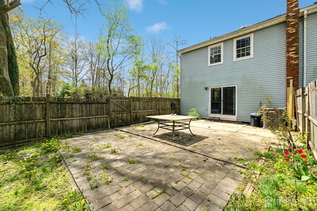 44 Townsend Dr, Old Bridge, NJ 07747 - fenced backyard with a patio