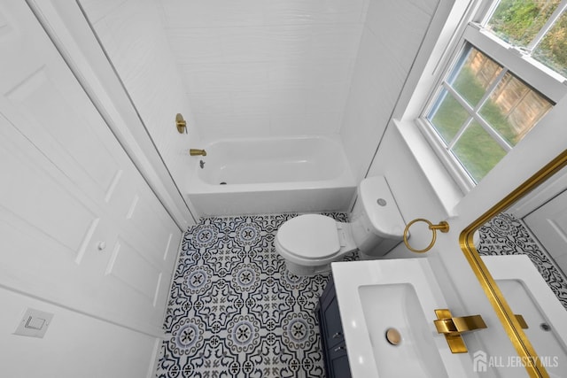 26 Jaime Ct, Old Bridge, NJ 08857 - bathroom with healthy amount of natural light, shower / bath combination, and vanity