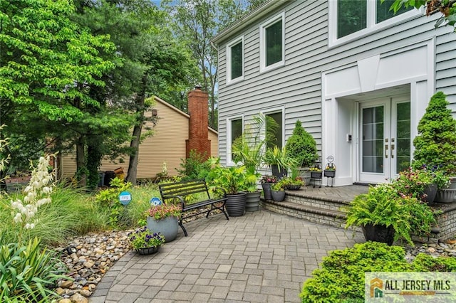 5 Leighton Dr, East Brunswick, NJ 08816 - view of patio with french doors