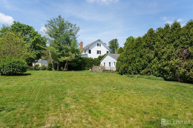 view of yard