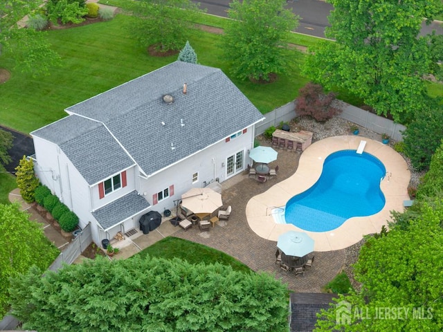 16 Russet Rd, South Brunswick, NJ 08824 - view of subject property featuring a pool area