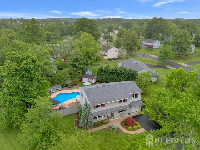 16 Russet Rd, South Brunswick, NJ 08824 - bird's eye view of a pool area