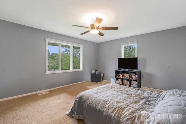 16 Russet Rd, South Brunswick, NJ 08824 - bedroom featuring carpet flooring and a ceiling fan