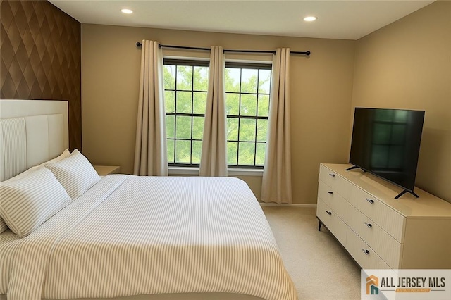 344 Danbury Ln Unit 344, East Brunswick, NJ 08816 - bedroom featuring light carpet and recessed lighting