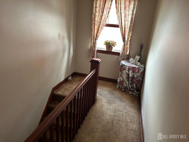88 Lowell St Unit B, Carteret, NJ 07008 - corridor featuring carpet flooring