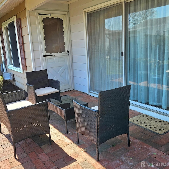 187 Newport Rd Unit A, Monroe, NJ 08831 - view of patio / terrace with outdoor lounge area