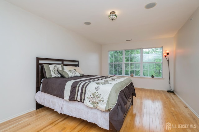170 Vasser Dr, Piscataway, NJ 08854 - bedroom with light wood-type flooring and baseboards