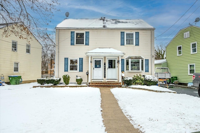 view of colonial house