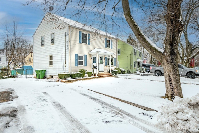 view of front of house