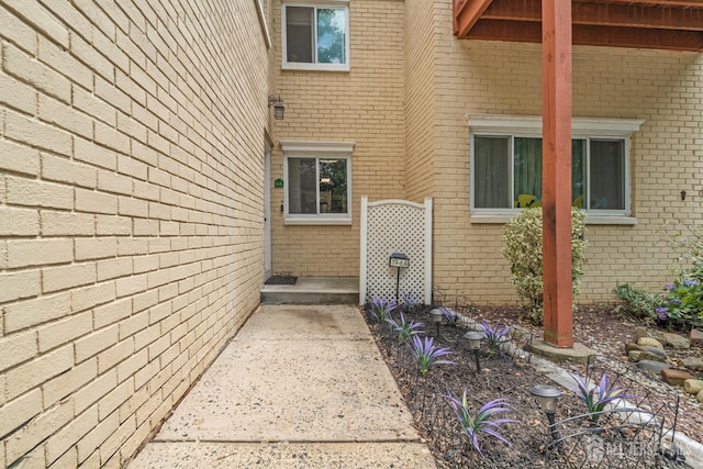 19 Lake Ave Unit 6A, East Brunswick, NJ 08816 - doorway to property featuring brick siding