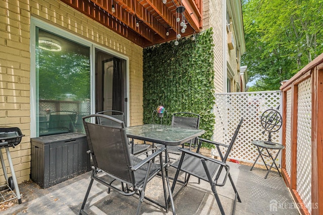 19 Lake Ave Unit 6A, East Brunswick, NJ 08816 - view of patio featuring outdoor dining space
