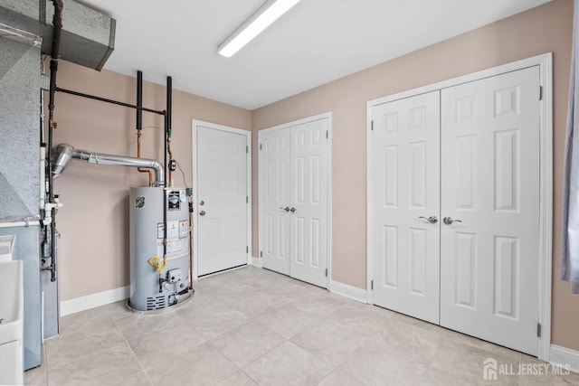 utilities featuring water heater