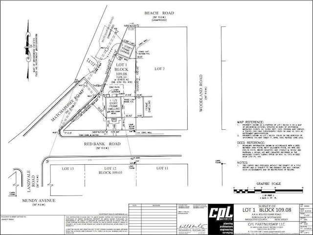 35 Red Bank Rd, Spotswood, NJ 08884 - survey map / technical document