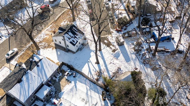 35 Red Bank Rd, Spotswood, NJ 08884 - view of snowy aerial view