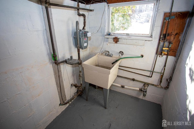 35 Red Bank Rd, Spotswood, NJ 08884 - basement featuring gas meter