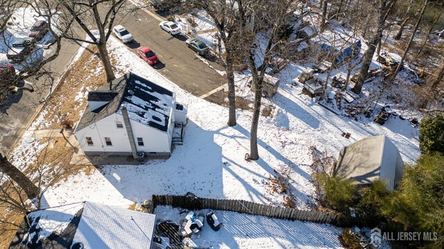 35 Red Bank Rd, Spotswood, NJ 08884 - view of snowy aerial view