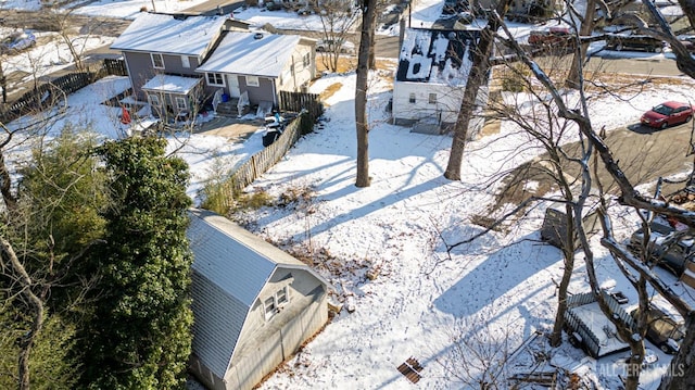 35 Red Bank Rd, Spotswood, NJ 08884 - view of snowy aerial view