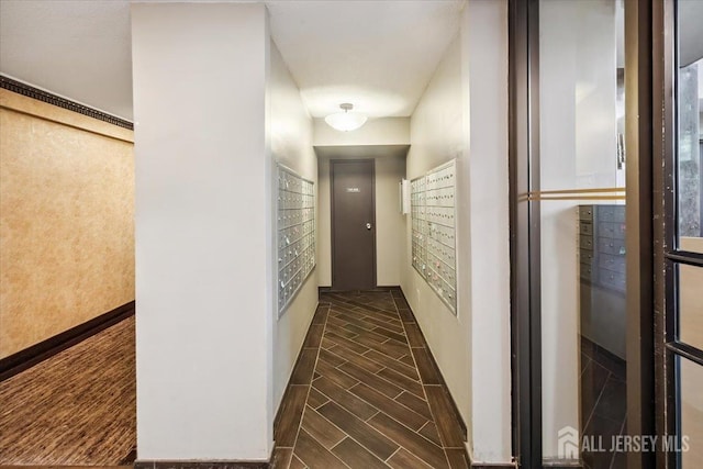 150 Overlook Ave Unit 15E, Hackensack, NJ 07601 - corridor with mail area