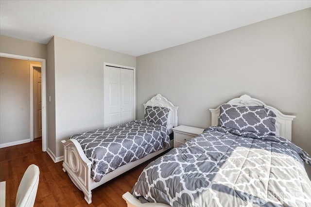 150 Overlook Ave Unit 15E, Hackensack, NJ 07601 - bedroom with a closet and wood finished floors