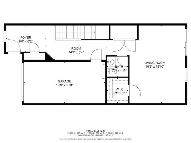 905 Chalmers Ln, Monroe, NJ 08831 - view of room layout