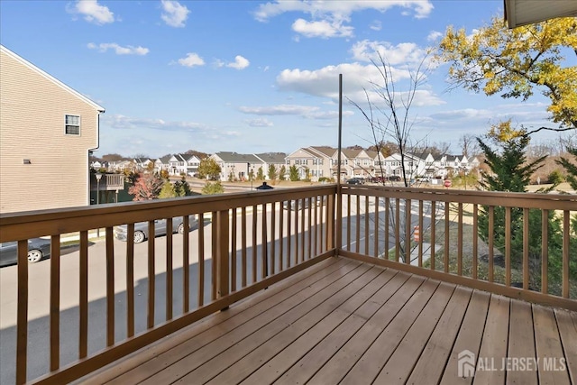 905 Chalmers Ln, Monroe, NJ 08831 - deck with a residential view