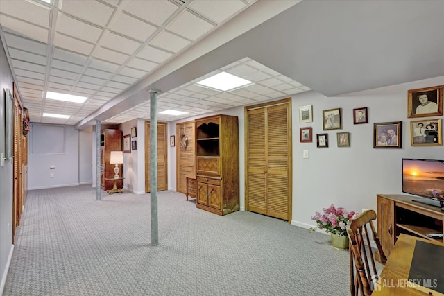 97 Fairway Blvd, Monroe, NJ 08831 - finished basement with carpet and baseboards