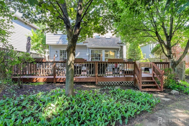 97 Fairway Blvd, Monroe, NJ 08831 - back of property featuring a deck