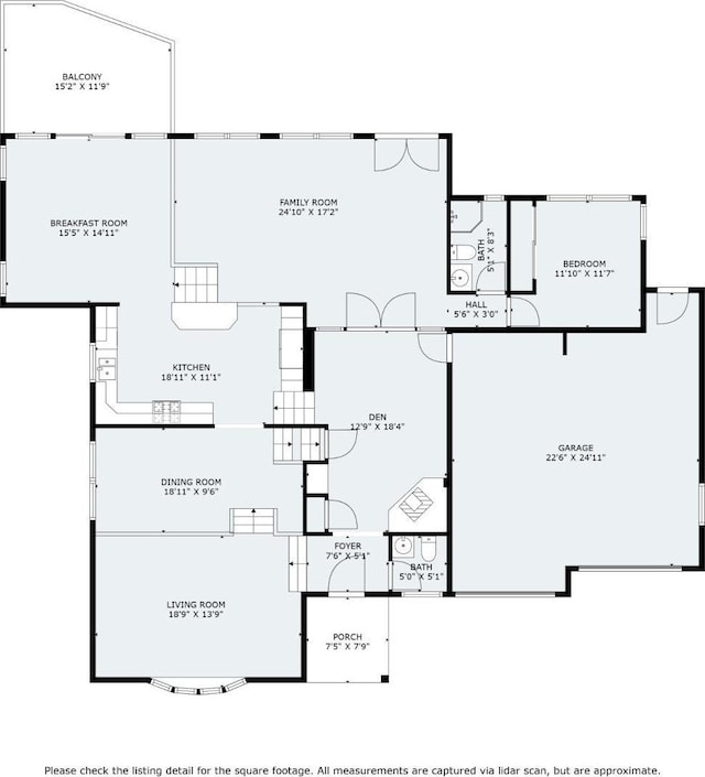 53 Rath Ln, East Brunswick, NJ 08816 - view of floor plan / room layout