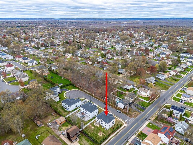 birds eye view of property featuring a residential view