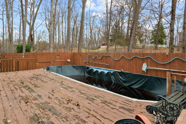 18 Back Bone Hill Rd, Millstone, NJ 08510 - view of wooden deck