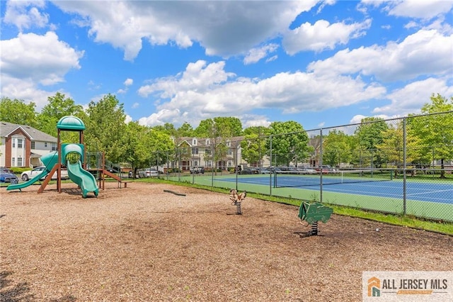 199 Pinelli Dr, Piscataway, NJ 08854 - communal playground with a tennis court