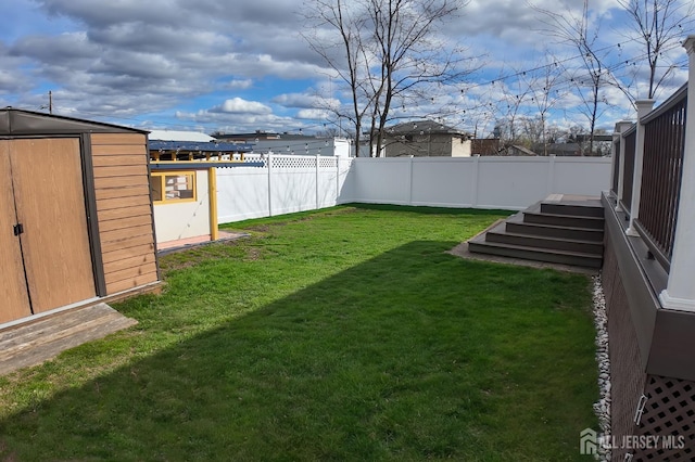 202 Jackson Ave, Edison, NJ 08837 - view of yard featuring a shed and an outbuilding