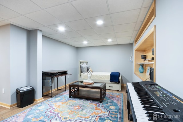 22 Fairway Blvd, Monroe, NJ 08831 - sitting room featuring wood finished floors and recessed lighting