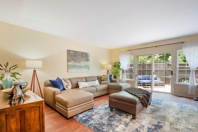 22 Fairway Blvd, Monroe, NJ 08831 - living room featuring wood finished floors