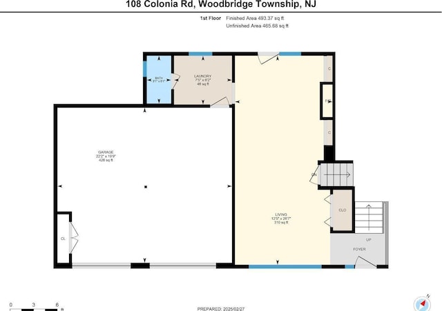 108 Colonia Rd, Colonia, NJ 07067 - floor plan