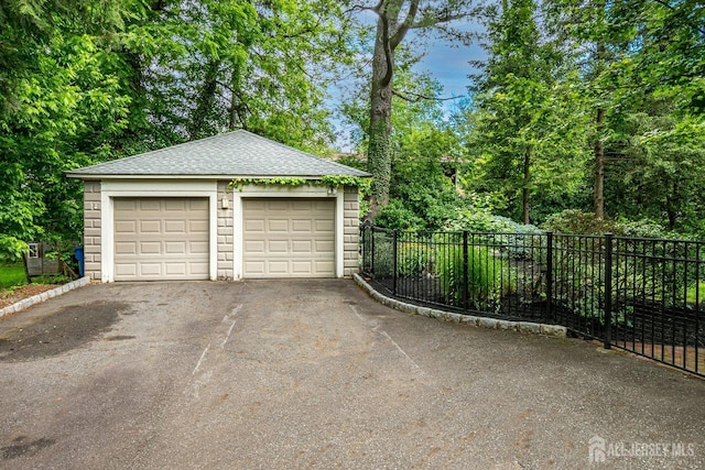 44 Rector St, Metuchen, NJ 08840 - view of detached garage
