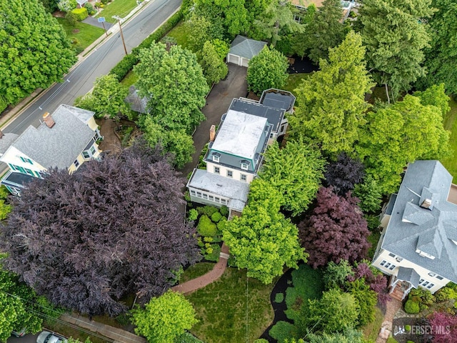 44 Rector St, Metuchen, NJ 08840 - drone / aerial view