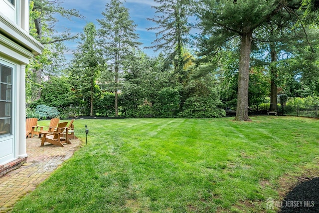 44 Rector St, Metuchen, NJ 08840 - view of yard featuring a patio area