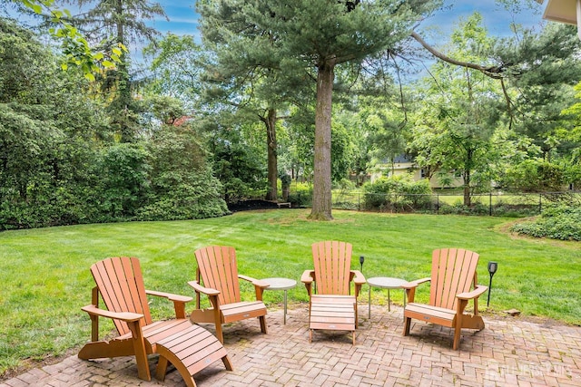 44 Rector St, Metuchen, NJ 08840 - view of patio with view of scattered trees