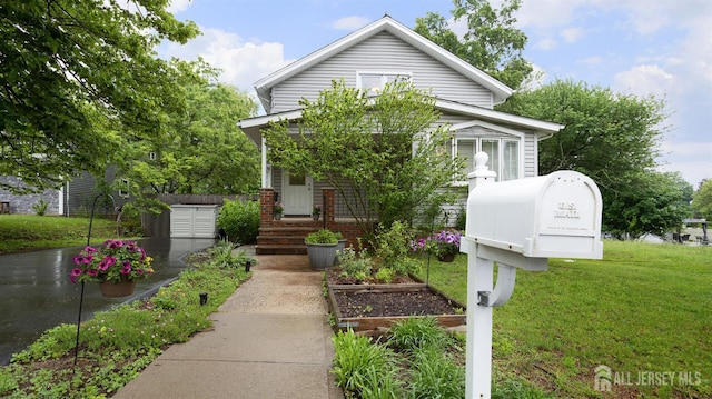 41 Ross Hall Blvd N, Piscataway, NJ 08854 - view of front of property with a front yard