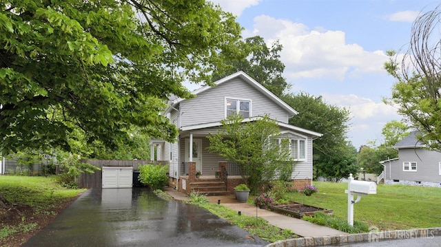 41 Ross Hall Blvd N, Piscataway, NJ 08854 - view of front of property with a porch