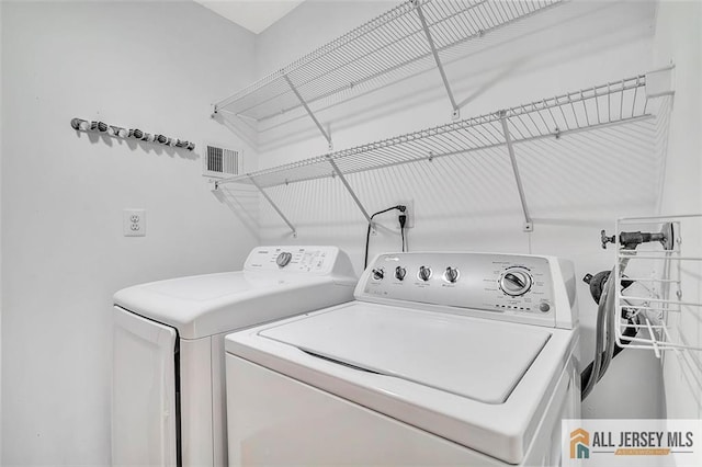 22 Witch Hazel Ct, South Brunswick, NJ 08852 - laundry room featuring washing machine and clothes dryer