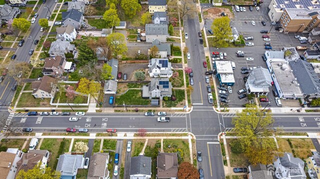aerial overview of property's location featuring nearby suburban area