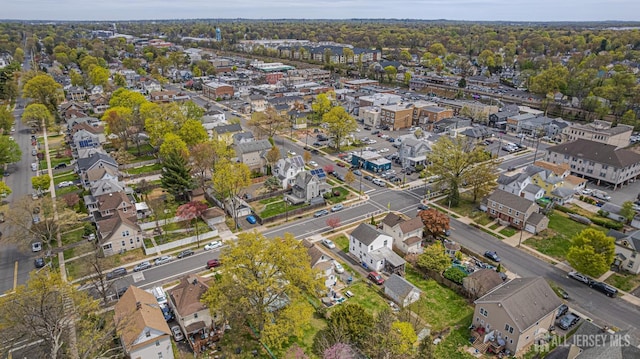 aerial overview of property's location featuring nearby suburban area
