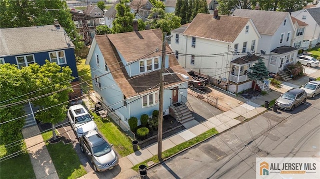 74 Charles St, Carteret, NJ 07008 - aerial perspective of suburban area
