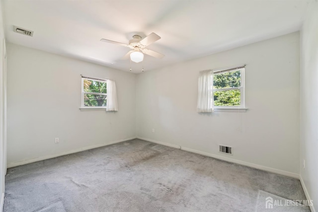 41 Winton Rd, East Brunswick, NJ 08816 - carpeted empty room featuring a ceiling fan and baseboards