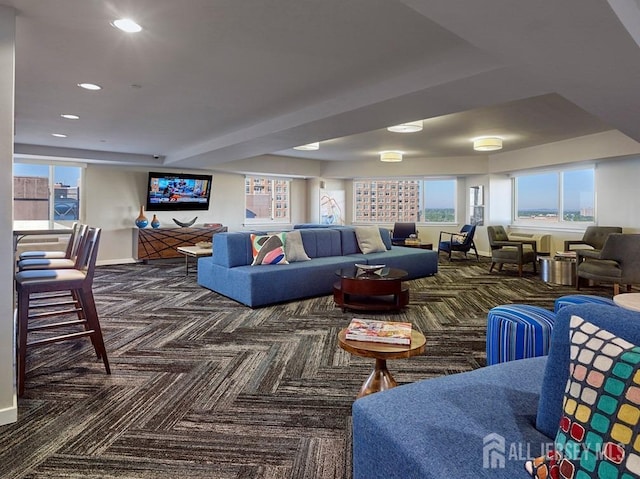110 Somerset St Unit 2207, New Brunswick, NJ 08901 - common area with recessed lighting