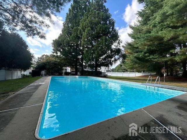 view of pool