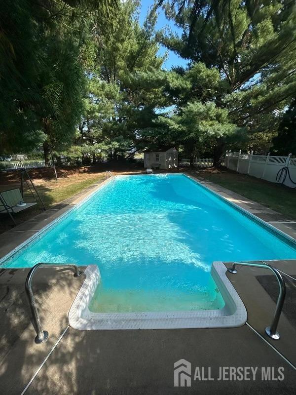 view of pool