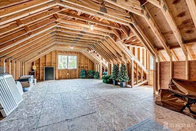 28 Evans Dr, Cranbury, NJ 08512 - view of unfinished attic